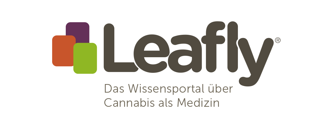 Leafly.de Logo - Wissensportal über Cannabis als Medizin